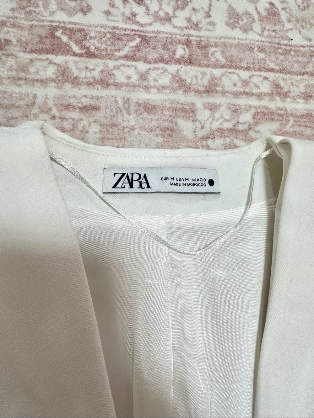 ZARA 🤍 Twist V Neck Mini Dress - Picture 4 of 13